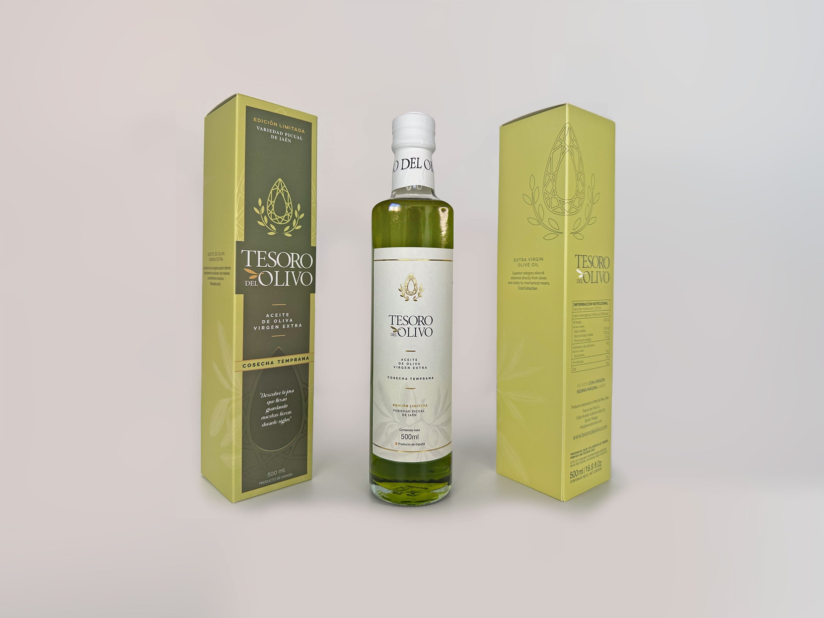 AOVE Cosecha Temprana 500ml - Pack 12uds